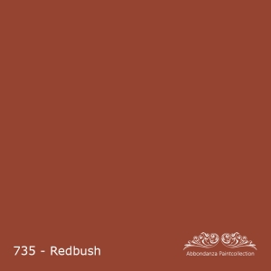735 Red Bush-Farbmuster