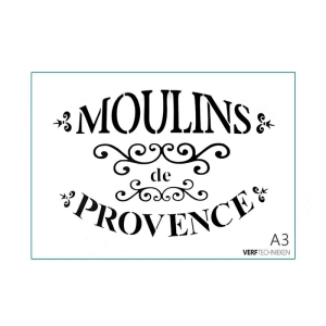 Schablone Moulins de Provence