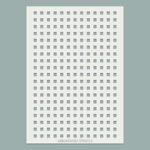 Stencil Squares Grid