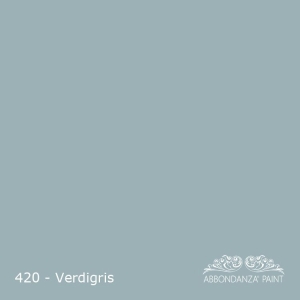 420 Verdigris-Farbmuster